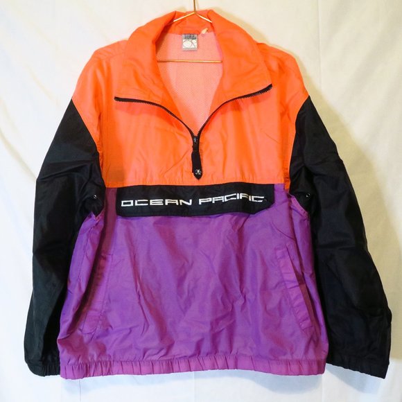 OP Other - Vintage 80's Ocean Pacific pullover windbreaker